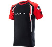 Alpinestars Honda maglietta, nero/rosso, Taglia XL