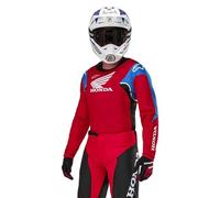 Alpinestars Honda Racer Iconic Maglia Motocross, nero-bianco-rosso, taglia L per maschi