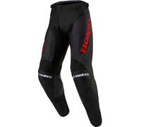 Alpinestars Honda Racer Iconic Pantaloni Motocross, nero-rosso, taglia 40 per maschi