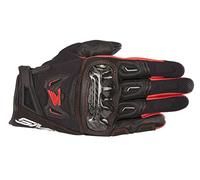 ALPINESTARS - GUANTI MOTO ESTIVI SMX-2 AIR CARBON V2 HONDA NERO/ROSSO