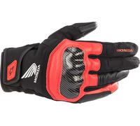 Alpinestars Honda SMX Z Drystar Guanti da moto, nero/rosso, Taglia L
