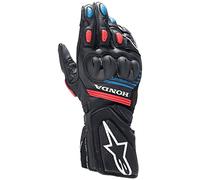 Alpinestars Honda SP-8 V3 Guanti da moto, nero-rosso-blu, taglia S