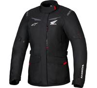 Alpinestars Honda Stella ST-1 impermeabile Giacca tessile moto da donna, nero, taglia L per donne