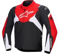 Alpinestars Honda T-Jaws V4 impermeabile Giacca tessile moto, nero-rosso, taglia S per maschi