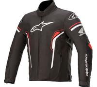 Alpinestars T-SP-1 Giacca mototessera impermeabile, nero-bianco-rosso, taglia M