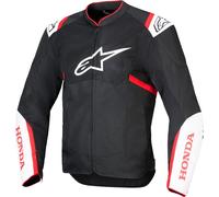 Alpinestars Honda T-Sps Air V2 Giacca tessile da moto, nero-bianco-rosso, taglia XL per maschi