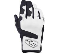Alpinestars Ignite Drystar Guanti impermeabili da motocicletta, Grigio/nero chiaro, Taglia M