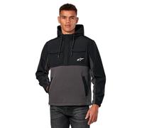 Alpinestars Juncture Hybrid Jacket Giacca Sportiva, Nero/Grigio Metallo, XL Uomo