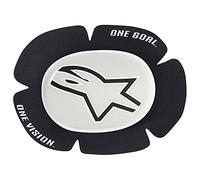 Moto Alpinestars Gp Sport Evo Cursori Ginocchio (Bianco/Nero)