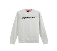 Alpinestars Linear Crew Fleece argento nero