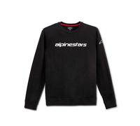 Alpinestars Linear Crew Pullover, nero, taglia M per maschi
