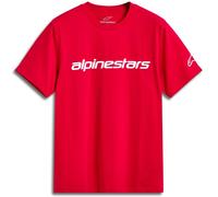 Alpinestars Linear Wordmark 2.0 CSF T-shirt rosso-bianco S