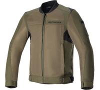 Alpinestars Luc V2 Air Giacca tessile moto, verde, taglia L per maschi