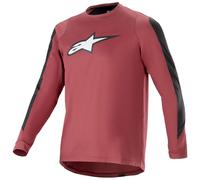 Alpinestars Maglia A Maniche Lunghe A-dura Dri Astar Burgundy