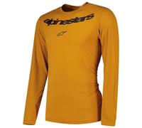 Alpinestars Maglia A Maniche Lunghe A-dura Rocker Dark Gold