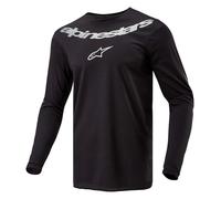 Alpinestars Maglia Jersey Fluid Graphite In Cotone Nera L