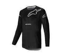 Alpinestars Maglia Racer Graphite Nero L, Jersey Protettiva