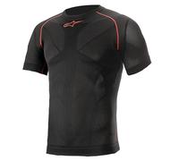 Alpinestars Ride Tech V2 Camicia funzionale, nero-rosso, taglia XL 2XL
