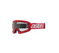 ALPINESTARS MASCHERA MX BAMBINO VISION YOUTH BLAZE GGL 3067 ROSSO- LENTE CHIARA