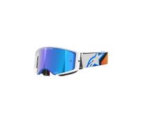 Alpinestars | Maschera Supertech Corp Absolute Vision | Arancio blue specchio bl