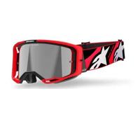 ALPINESTARS - MASCHERINA MOTOCROSS VISION 8 LUAR LENTE A SPECCHIO ARGENTO - ROSS