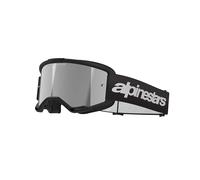 Alpinestars mascherina Vision 3 Wordmark Goggle - 1456 Black mirrored Silver