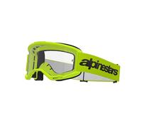 Alpinestars mascherina Vision 3 Wordmark Goggle - 5038 Yellow fluo clear
