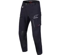 Alpinestars Maxdura Drystar XF Pantaloni tessili impermeabili per motociclette, Grigio scuro/nero, Taglia 3XL
