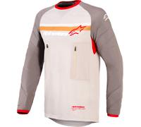 Alpinestars Maxdura Dual, maglia S male Grigio Chiaro/Grigio/Marrone
