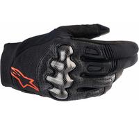 Alpinestars Megawatt Guanti da motocross, nero-rosso, taglia 2XL per maschi