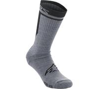 Alpinestars Bicycle Calzini Merino 24 Grey / Black