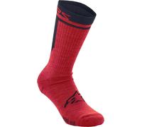 Alpinestars Bicycle Calzini Merino 24 Red / Black