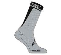 Alpinestars Merino 24 Calze da bicicletta, nero-grigio, taglia M per maschi