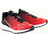 Alpinestars Meta Road V2, scarpe 9.5 US male Rosso/Nero/Bianco