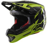 Alpinestars Missile Tech Airlift Casco da discesa, Verde/Nero, Taglia XS (53/54)