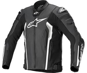 Alpinestars Missile V2 Leather Jacket Black/White