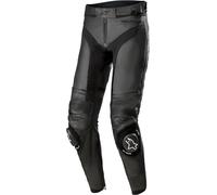 Alpinestars Missile V3 Pantaloni Moto in Pelle, nero, Taglia 48
