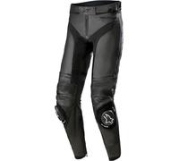 Alpinestars Missile V3, pantaloni di pelle Corto 58 male Nero/Nero