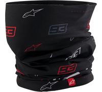 Alpinestars MM93, copricapo multifunzionale male Nero/Rosso/Bianco