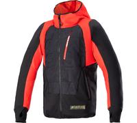 Alpinestars MO.ST.EQ Hybrid, giacca in tessuto M male Nero/Rosso