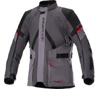 Alpinestars Monteira Drystar® XF giacca tessile moto impermeabile, grigio-rosso, taglia 2XL