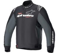 Alpinestars Monza Sport Giacca tessile moto, nero-grigio, taglia M per maschi