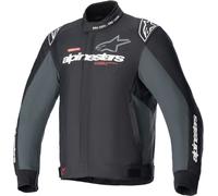 Alpinestars Monza Sport Giacca tessile moto, nero/grigio, Taglia S
