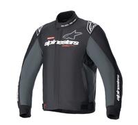 Alpinestars Monza Sport Nero-Grigio-Rosso-Bianco Giacca da moto L