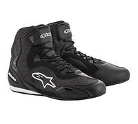 Alpinestars Faster 3 Rideknit, scarpe 9.5 US male Nero/Bianco/Rosso
