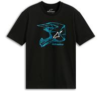 T-Shirt Alpinestars MX Cross CSF Nero/BluXL Nero,Blu