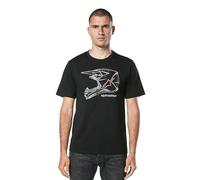 Alpinestars MX Helmet Csf Tee T-Shirt Uomo (Pacco da 1)
