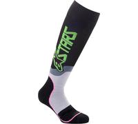 Alpinestars MX Plus-2 Calzini Motocross, nero/rosa, Taglia S