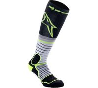 Calza MX PRO SOCKS Grigio Giallo Fluo ALPINESTARS - UE: M
