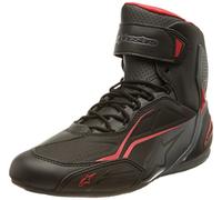 Alpinestars Faster-3 Scarpe moto, nero-grigio-rosso, taglia 41 per maschi